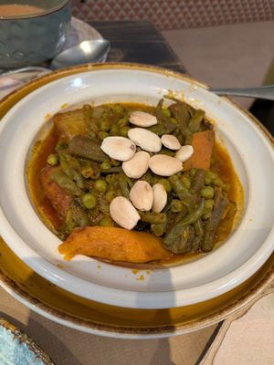 Vegetable tajine at FEZ in Vejer De La Frontera