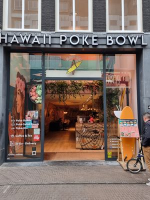 Front at Hawaii Poké Bowl in The Hague