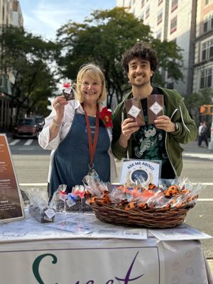   at Sweet Vegan Chocolates in New York City