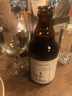   at Veganska Ölbaren in Stockholm
