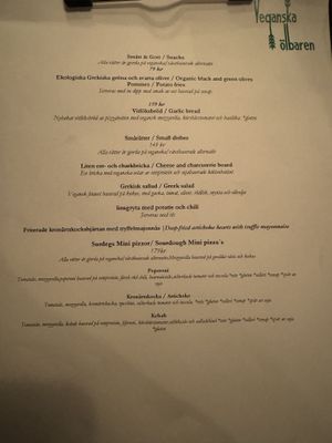   at Veganska Ölbaren in Stockholm