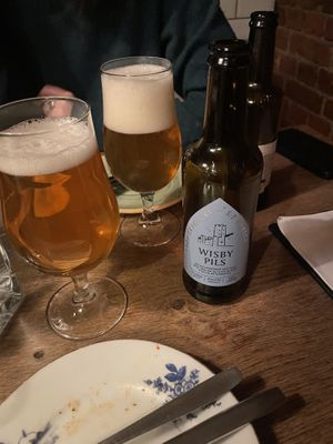 Lagers  at Veganska Ölbaren in Stockholm