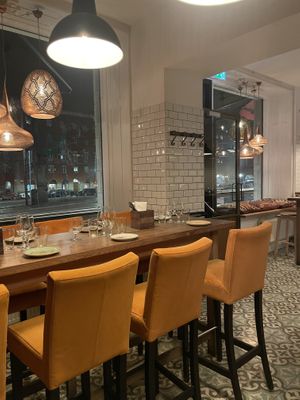 Inside  at Veganska Ölbaren in Stockholm