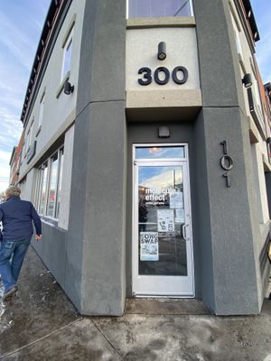 Store front  at The Molecule Effect in Denver