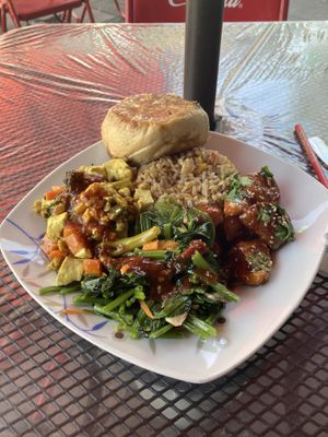 Lunch combo  at Jia Xiang Tofu in Guadalajara