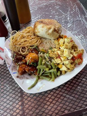 The potato, in sweet and sour - so yum  at Jia Xiang Tofu in Guadalajara