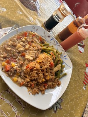Bao bun not included in the photo   at Jia Xiang Tofu in Guadalajara