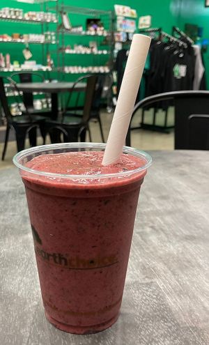 Great smoothie!   at V Go's Bellingham in Bellingham