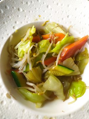 Verdure miste saltate at JI in Mapello