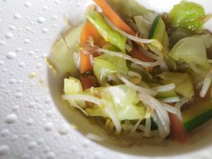 Verdure miste saltate at JI in Mapello