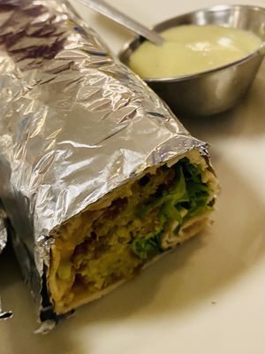 Shawarma de falafel  at Majito Ali Cocina Libanesa in Santa Marta