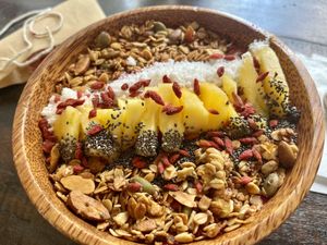 Smoothie bowl   at Kafka Cafe in Ho Chi Minh City