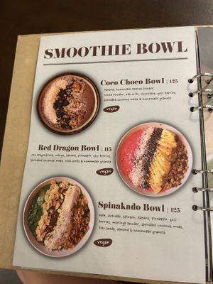 Menu  at Kafka Cafe in Ho Chi Minh City