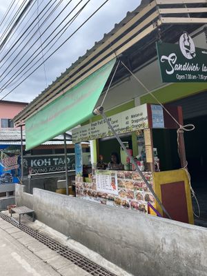   at Sandwich Lady in Koh Tao