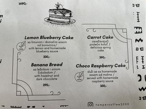   at Tamper Specialty Coffee & Brunch in Belgrade