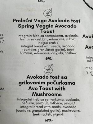   at Tamper Specialty Coffee & Brunch in Belgrade