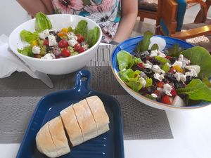 The salads and breads were amazing at Beyond The Root in Khao Lak