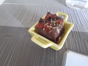 Vegan power bar at Beyond The Root in Khao Lak