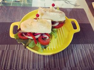 Fish steak  at Beyond The Root in Khao Lak
