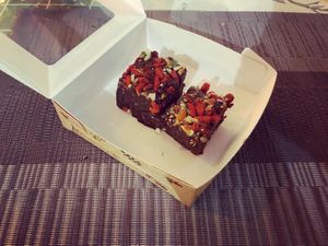 Chocolate fudge   at Beyond The Root in Khao Lak