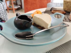 Cheesecake at Beyond The Root in Khao Lak