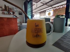 Mango Smoothie at Beyond The Root in Khao Lak
