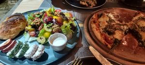 Beetroot and goats cheese salad at Beyond The Root in Khao Lak