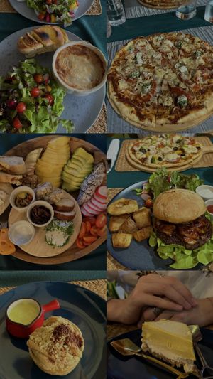 Sooo much variety !  at Beyond The Root in Khao Lak