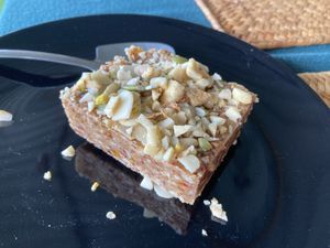 Protein cake  at Beyond The Root in Khao Lak