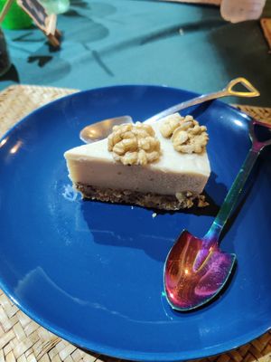 Cheesecake at Beyond The Root in Khao Lak