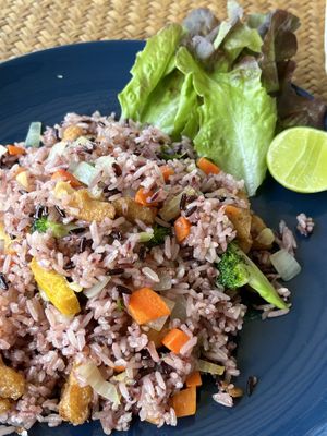 Fried ricee  at Beyond The Root in Khao Lak