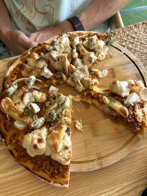 Pizza   at Beyond The Root in Khao Lak