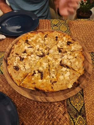 We added tomatoe sauces on top and it was perfect. at Beyond The Root in Khao Lak