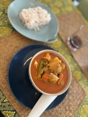 Massaman Curry   at Beyond The Root in Khao Lak