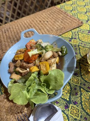 Pat Kaphrao  at Beyond The Root in Khao Lak