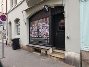 a bit hidden but this is it at Klandestine in Basel