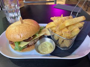 The Klandi burger  at Klandestine in Basel