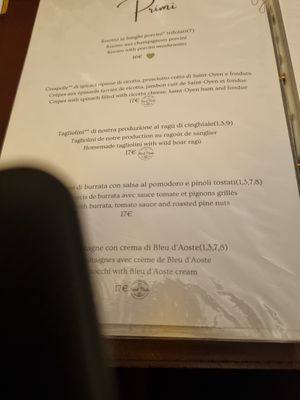  at Sapori di Casa in Aosta