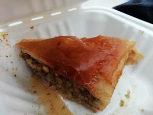 Baklava (to takeaway) at Yiamas Greek Taverna in Glasgow