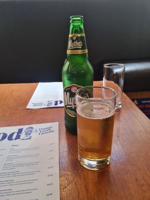 Mythos at Yiamas Greek Taverna in Glasgow