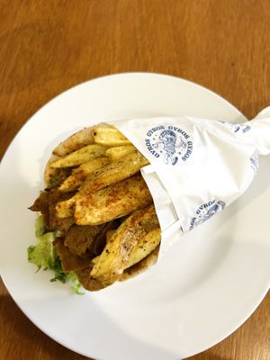   at Yiamas Greek Taverna in Glasgow