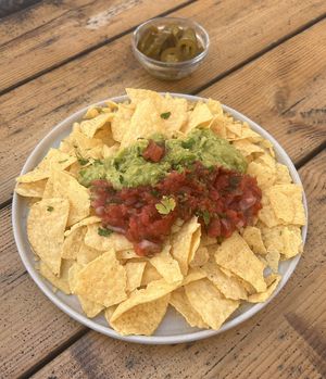 Nachos  at Bar Habana in Praia Da Luz