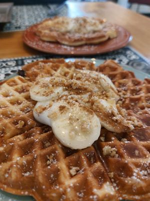 Panquecas vegan at Tabuas in Sintra