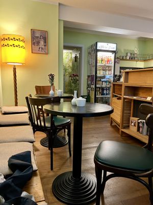   at Klara Grün - Café in Erfurt