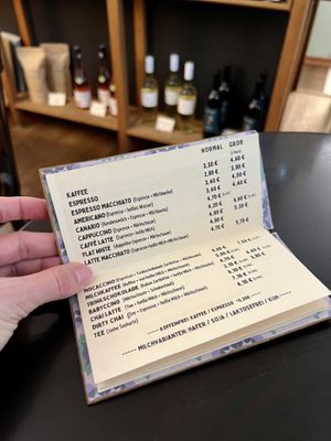   at Klara Grün - Café in Erfurt