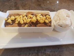 Dark chocolate and honeycomb cookie dough at Heavenly Desserts in Newcastle Upon Tyne