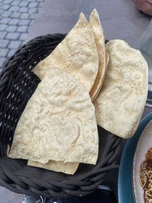 Papadum  at Raffat in Leuven
