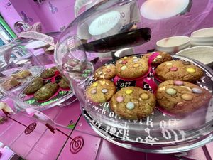 vegan cookies  at Natashkino in London