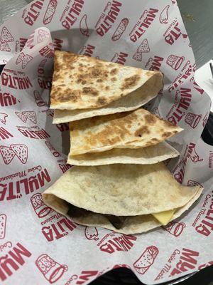Mushroom enchilada  at Mulita Cocina Mexicana in Malaga