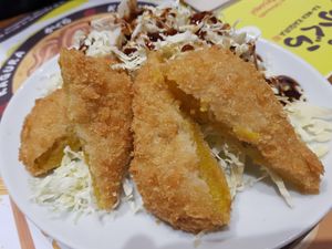 Kabocha croquettes at Ramen Kagura - Barrio del Pilar in Madrid